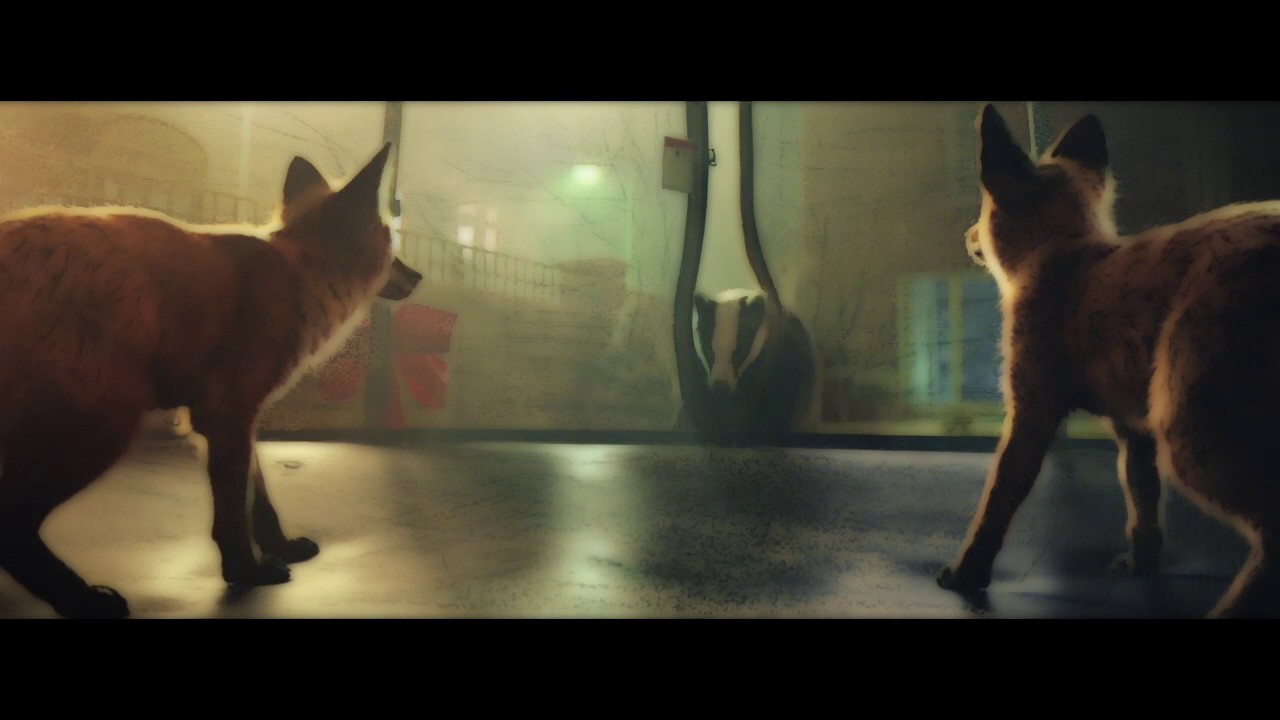 John Lewis Christmas advert 2016 Animals of Farthing Wood. (Parody