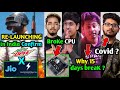PubG Re-Launching Soon in India Confirmed | Dynamo 15 Days Break - Why? | Scout Broke CPU | MortaL