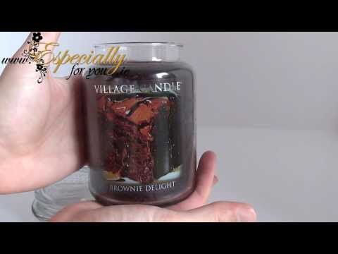 Especial For You Village Candle Large Jar Brownie Delight