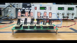 USB Powered Nixie Tube Clock Display