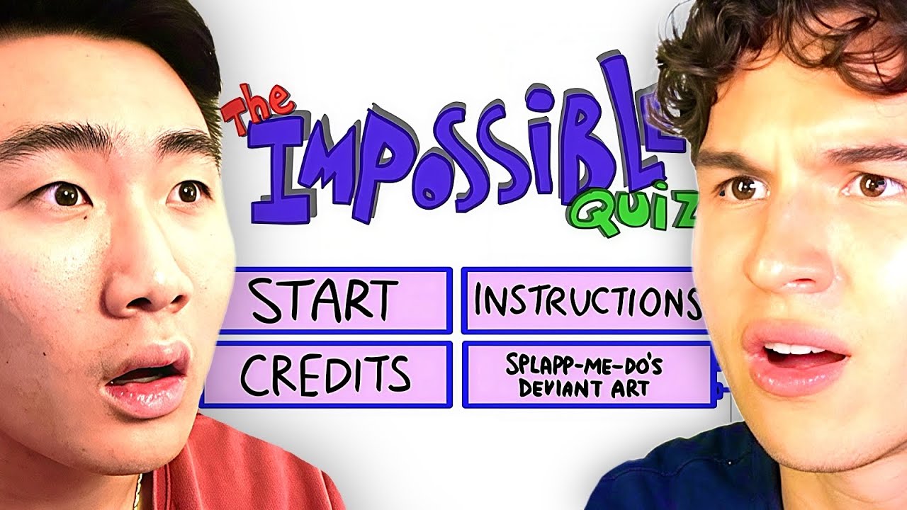 2 Idiots Vs 1 Impossible Quiz