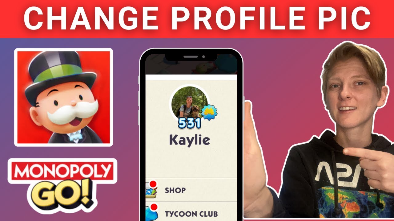 How To Change Profile Picture On Monopoly Go