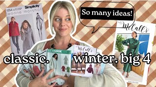 Celebrity 10 Timeless + Classic Big 4 WINTER Sewing Patterns | Always in style! #mccallspatterns #sewingideas Net Worth