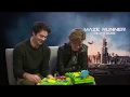 Dylan O'Brien & Thomas Brodie Sangster - Play a game - VOSTFR Maze Runner : Death Cure interview