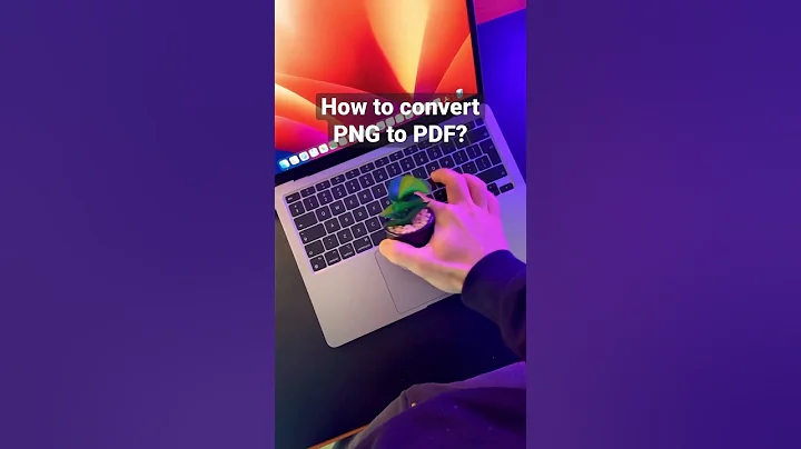 How to convert PNG to PDF?