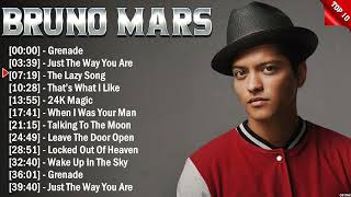 Bruno Mars Greatest Hits Popular Songs - Top Song This Week 2024