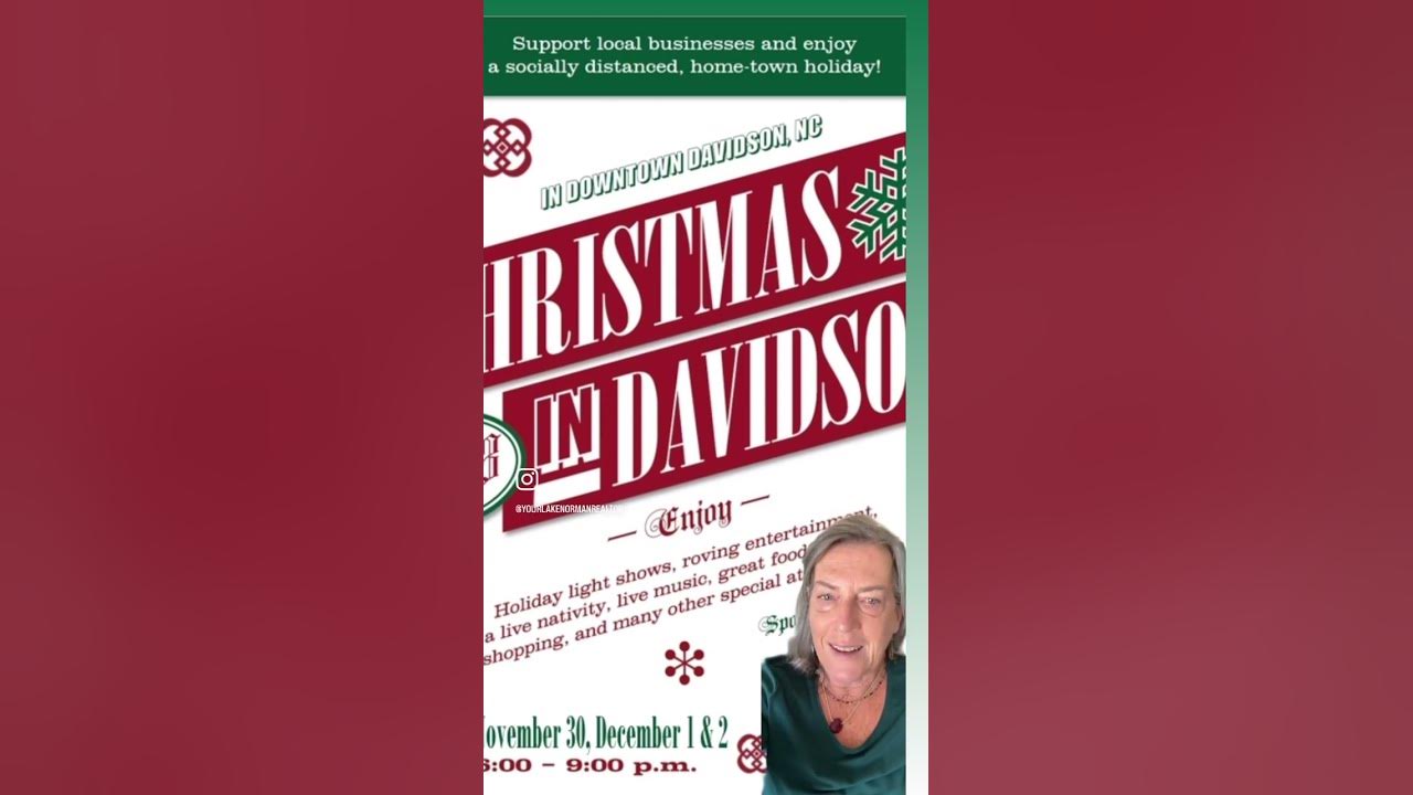 Christmas in Davidson 2023 YouTube