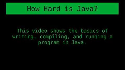 How to Write Your First Java Program