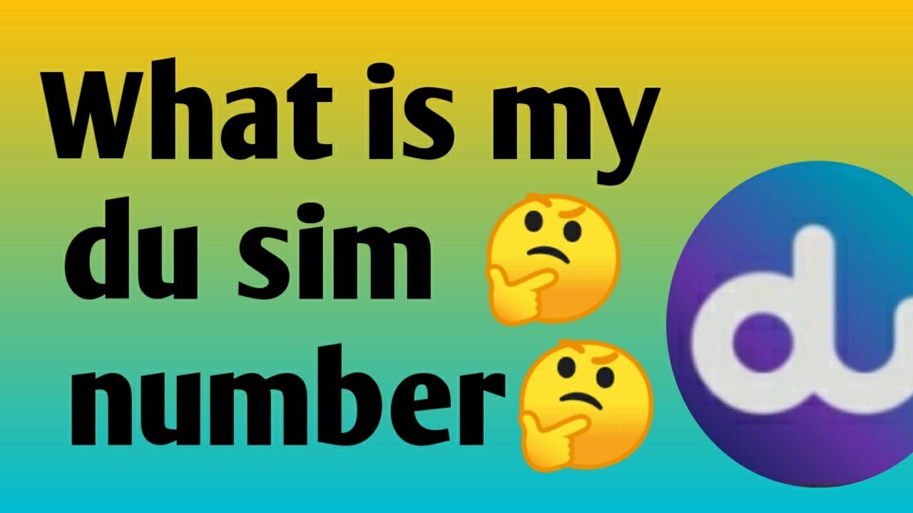 du sim number check / du sim number check code / what is my du sim number