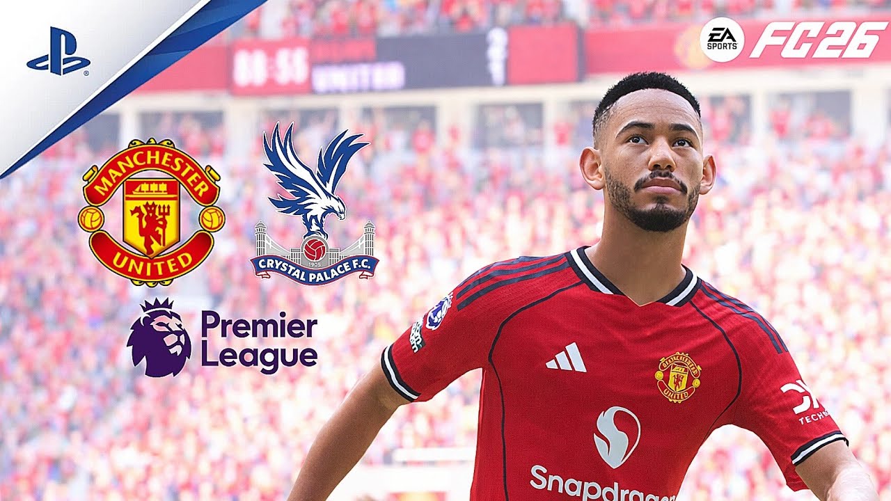 FC 26 - ManUnited vs. Crystal Palace - PREMIER LEAGUE 25/26 - PS5™ PRO [4K60] Full Match