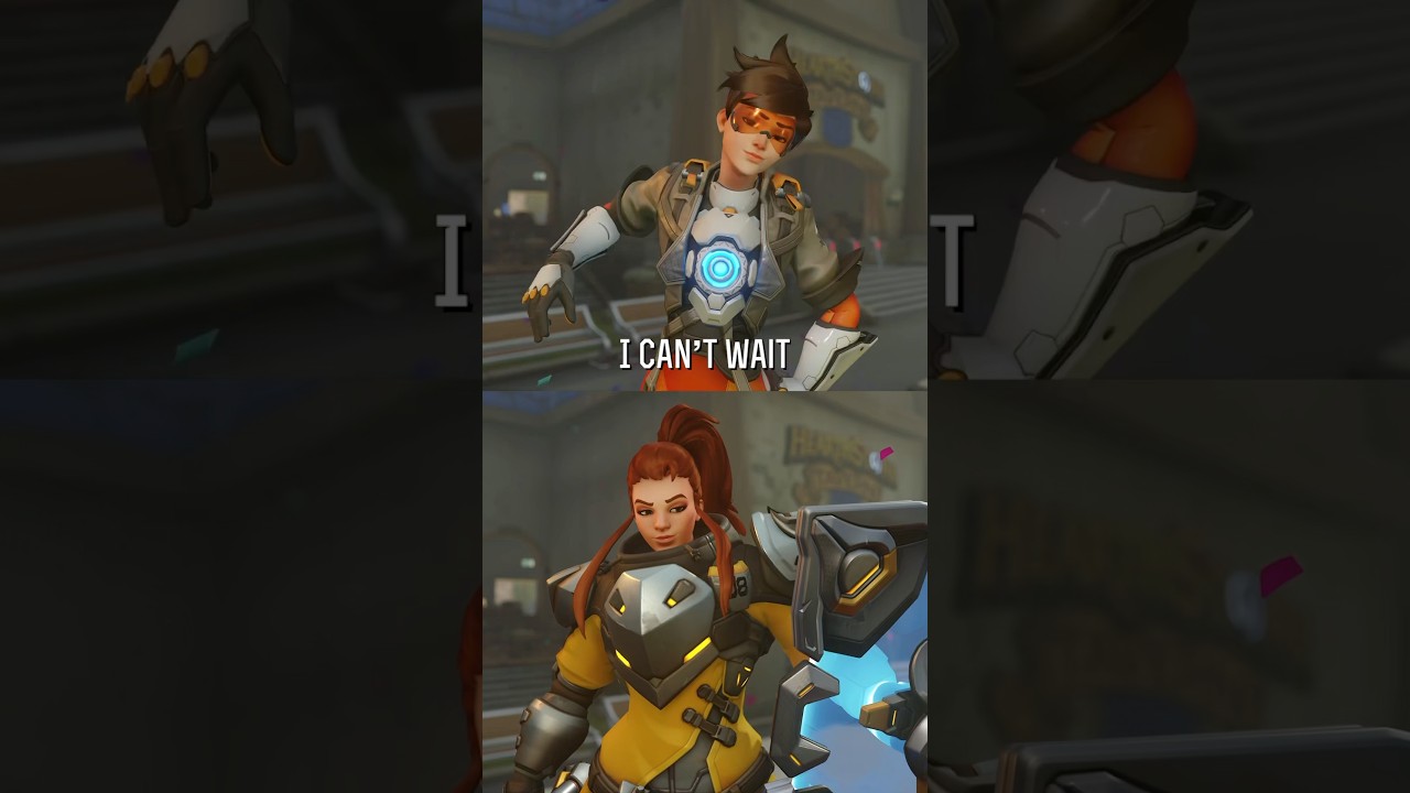 Totally Real Brigitte and Tracer interaction - Overwatch 2 “interaction”