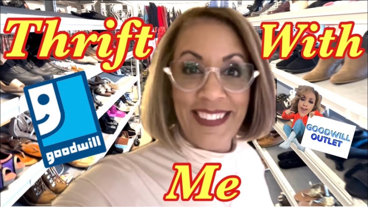 Surprise Dollar Day at Goodwill Store & A Trip To The Goodwill Bins For