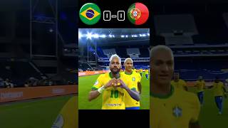 Brazil vs portugal Imaginary match -Neymar vs Ronaldo #football #youtube #shorts