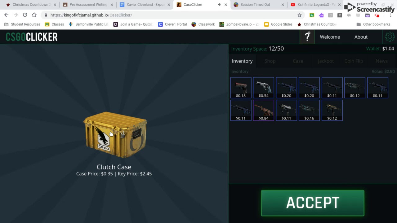 Csgo Clicker first time - YouTube