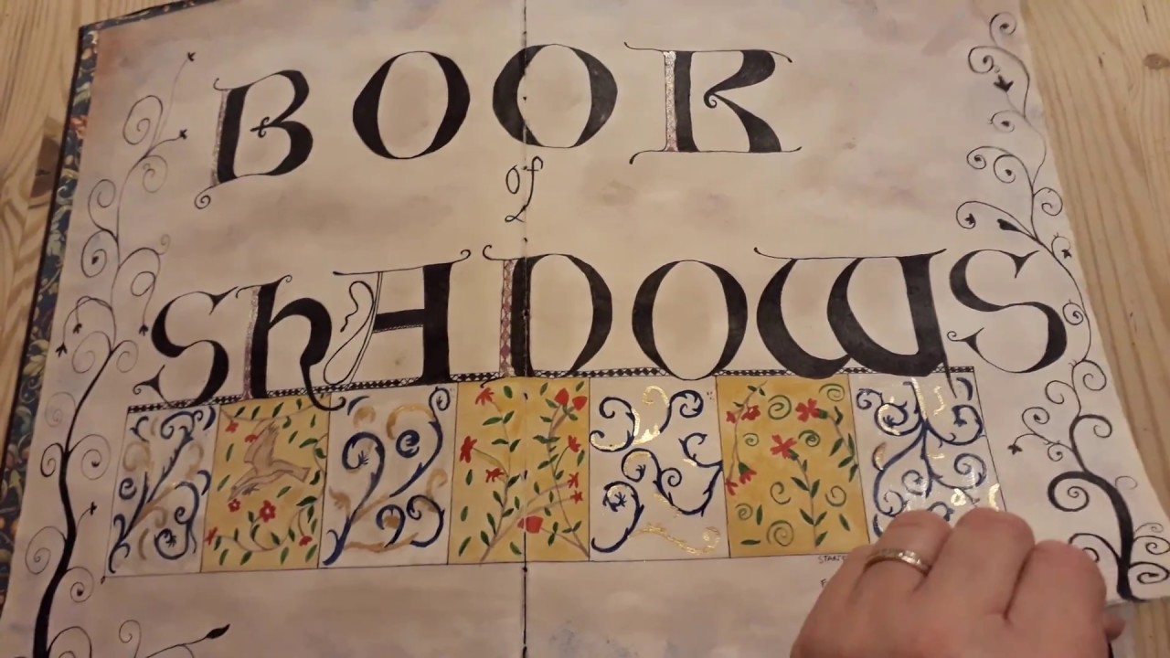 Book of shadows flip through