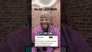 ICE officers can now be arrested for any illegal actions. #MajorLeeg #News #Politics