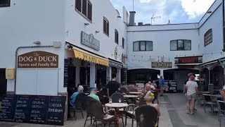 Lanzarote Canary Islands Spain - Old Town Puerto Del Carmen January 2022 What