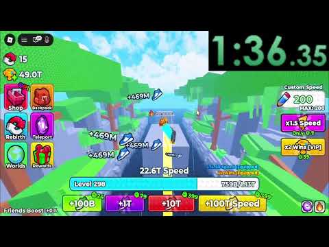 ကျွန်တော် Roblox Monkey Escape ဂိမ်းကို Speedrun လုပ်ခဲ့တယ် !