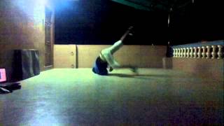 Bboy FyreStorm Barrel Windmills Practice.