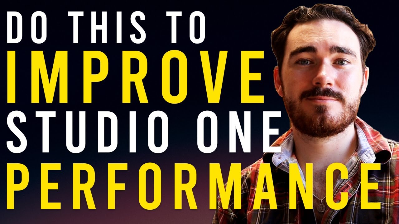 Do THIS to make Studio One perform better (very easy)