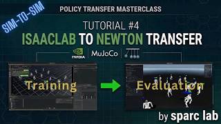 Sim-to-Sim Tutorial 4: Isaac Lab to Newton Policy Transfer & Newton Evaluation