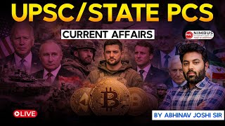 UPSC & State PCS | Current Affairs | Class-18 | JUNE 2026 | #upsc #pcs #hpsc #hpas #nimbusacademy