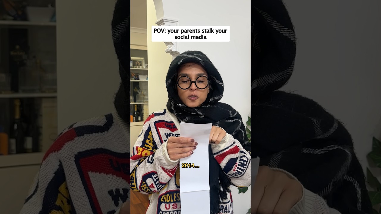 When ur parents stalk ur social media 😂 