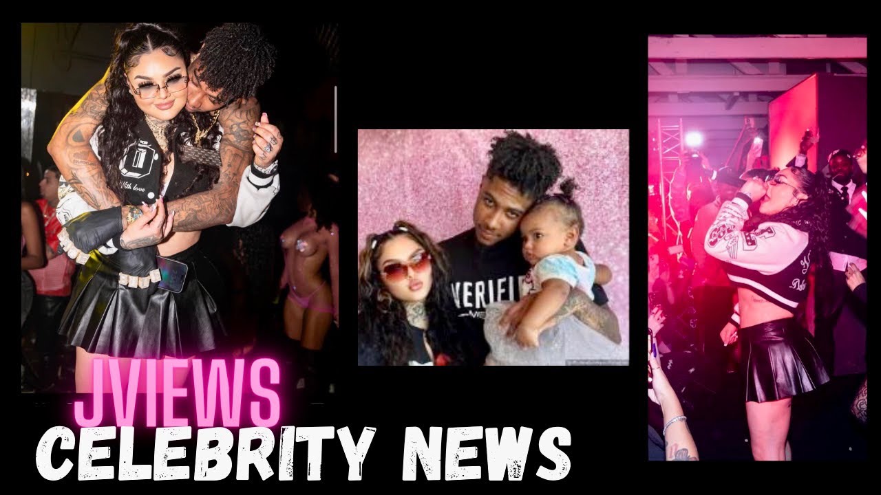 High School sweethearts Blueface & Jaidyn Alexis in trouble! Blueface