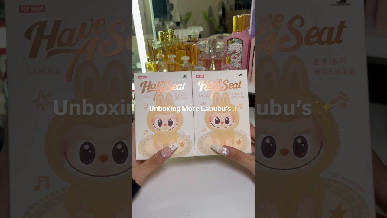 Unboxing more Labubu’s!!💜 