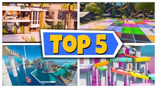 [Top 5] MAP MINI-JEUX sur Fortnite - CréaTv