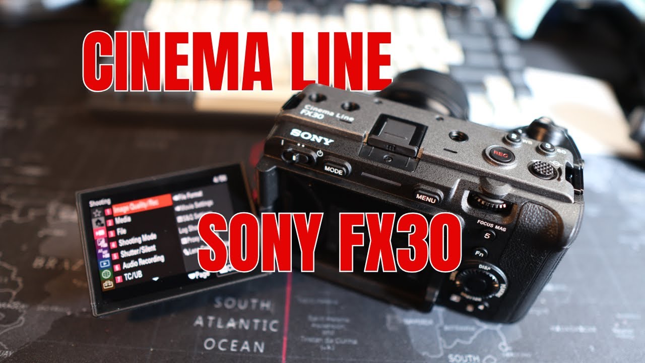 Sony Fx30 with The Power Zoom Lens 16 50mm/ UNBOXING - YouTube