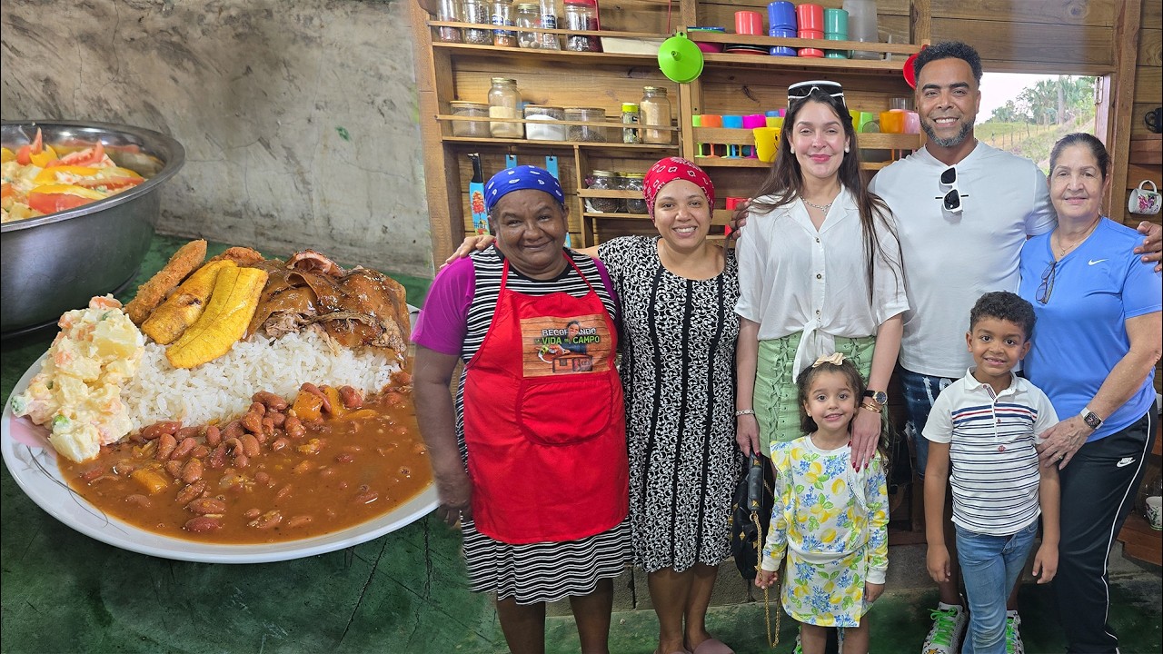 La Doña Casi Quema El Arroz De FAMOSO PELOTERO DE GRANDES LIGAS. La vida del campo