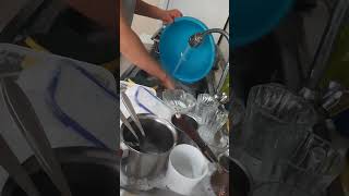 Bulaşık yıkama ASMR washing dishes