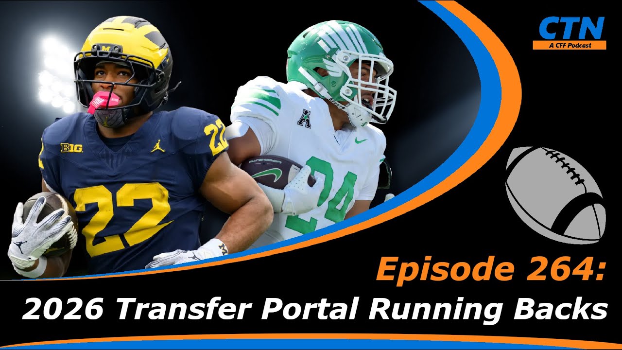 College Fantasy Football - 2026 Transfer Portal Running Backs - Episode 263