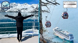 Crucero de Alaska | Glacier Bay National Park y Icy Strait Point