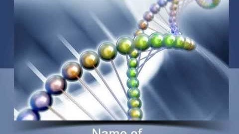 Human Genome PowerPoint Template