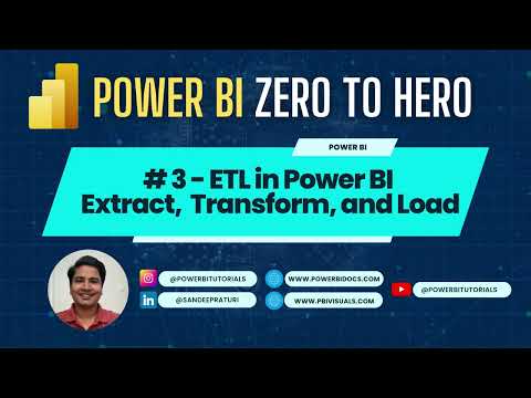 03 - ETL in Power BI | Extract, Transform, and Load Explained with Example