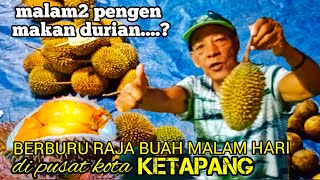 buah durian/ durian runtuh/di kota ketapang kalbar/KALIMANTAN BARAT.