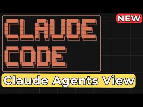 Claude Agents View Explained In 3 Minutes