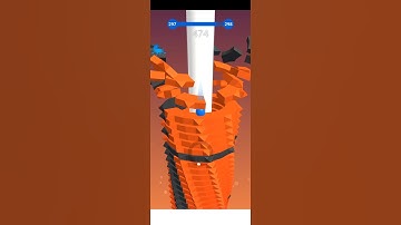 Stack Ball 3D - Gameplay Trailer (IOS) #shorts