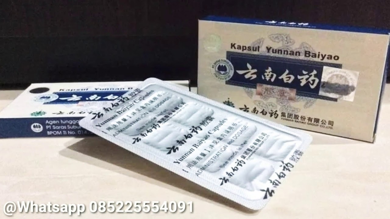 Yunnan baiyao capsule | Harga yunan baiyao capsule asli 