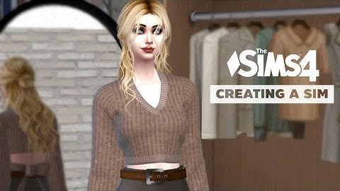 Creating a Sim with Custom Content and Mods! | Sims 4