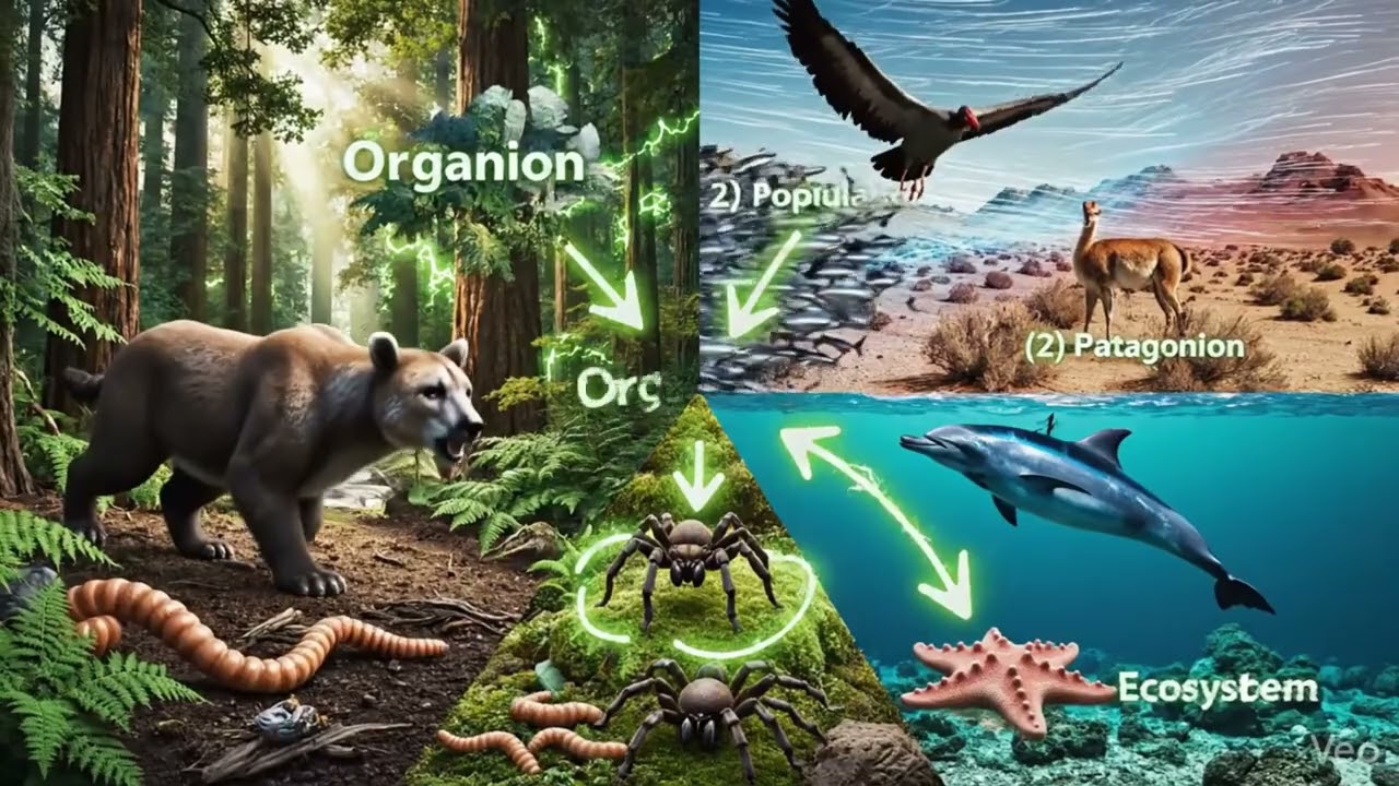 الغلاف الحيوى واستقراره الجزء الاول علوم متكاملة الاول الثانوى العام والازهرى  ترم ثانى 2026