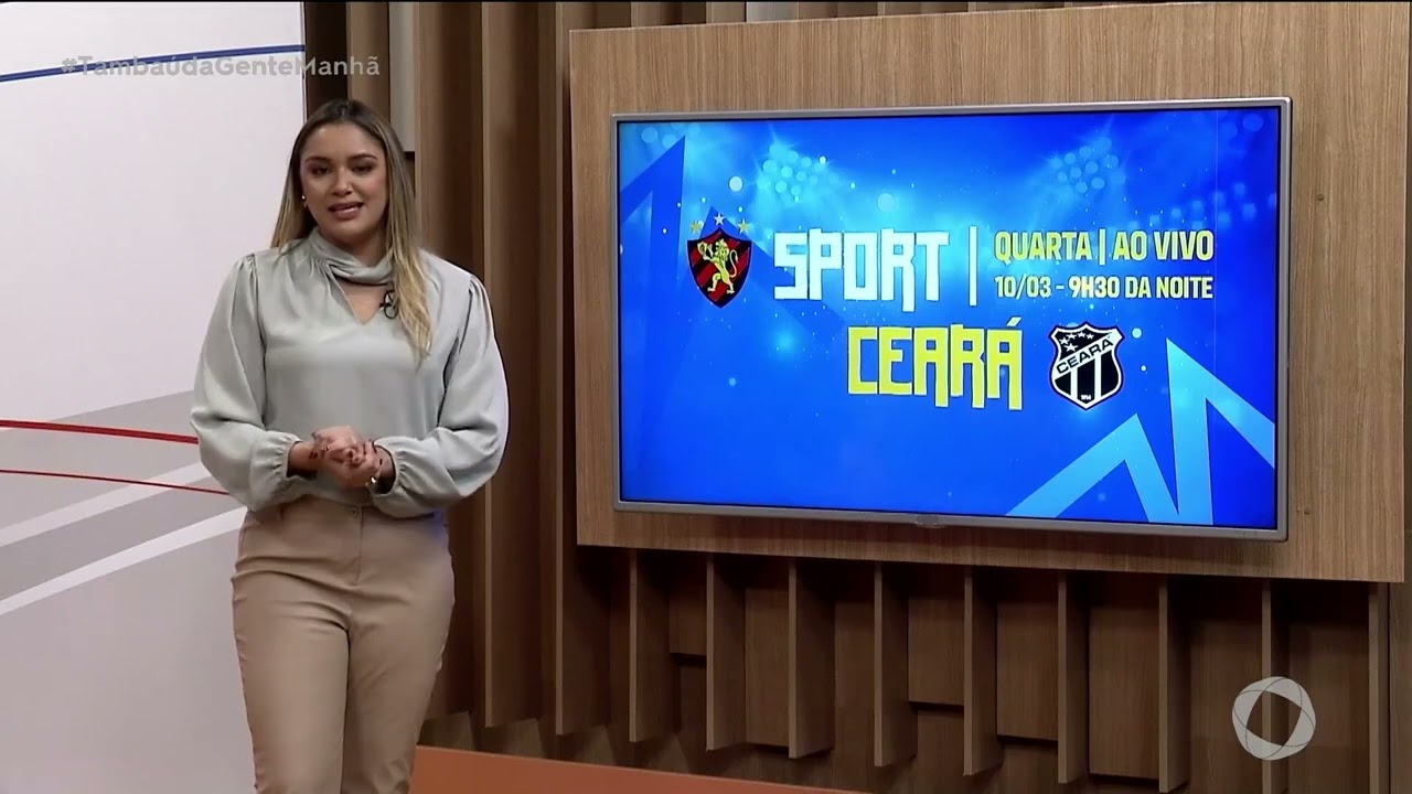 TV Tambaú transmite Sport e Ceará pela Copa do Nordeste nesta quarta (10) - Tambaú da Gente Manhã