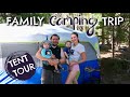 2020 *UPDATED* Family Tent Tour | Camping With Our Toddler & Baby!
