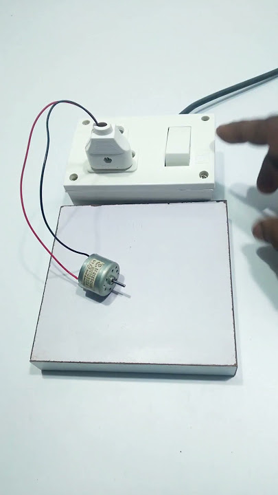 DC motor to AC supply