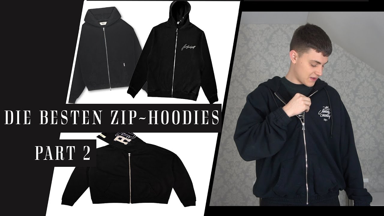 Die besten ZipHoodies / Sweatjacken Part 2 YouTube