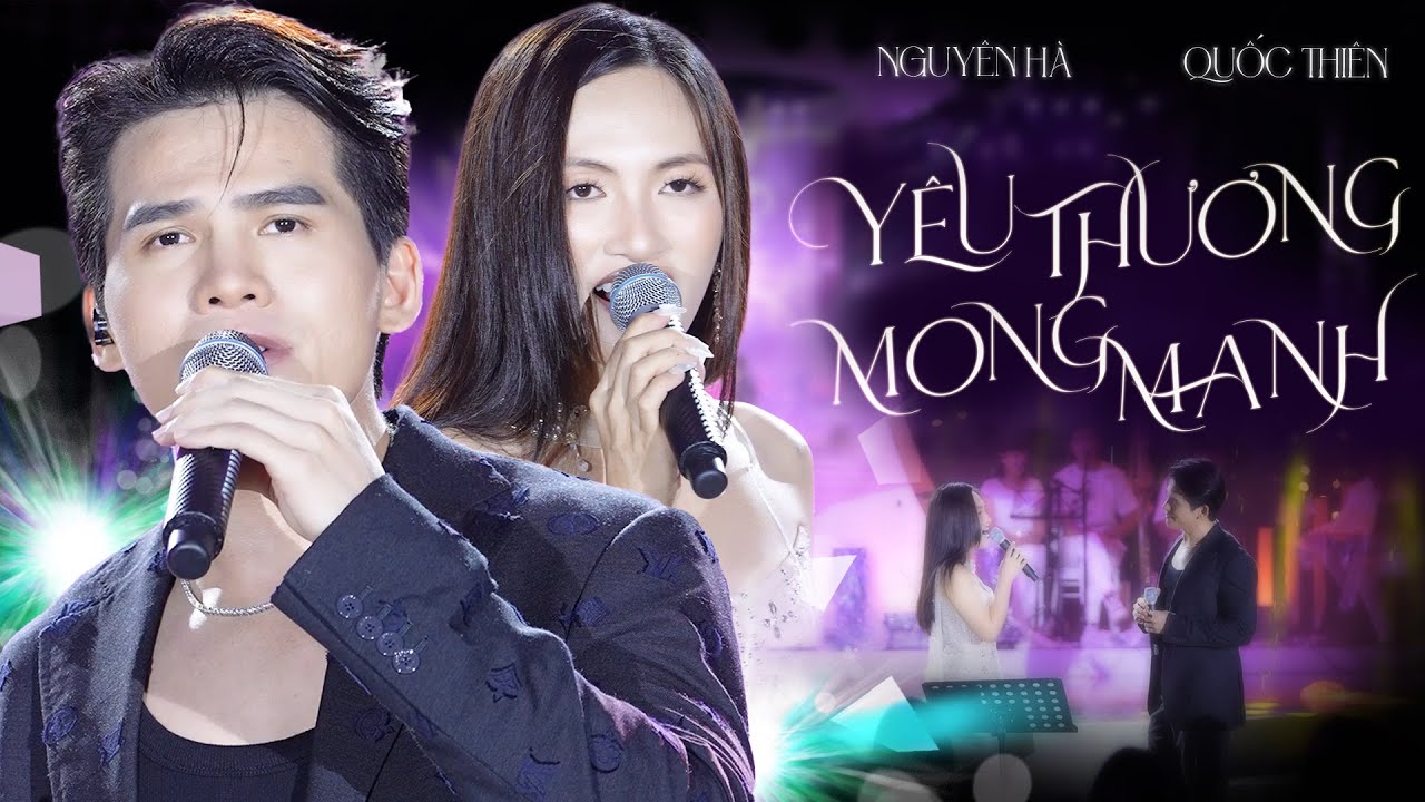 YÊU THƯƠNG MONG MANH (BẢN ĐẸP) - QUỐC THIÊN & NGUYÊN HÀ live at RIVER FLOWS IN YOU