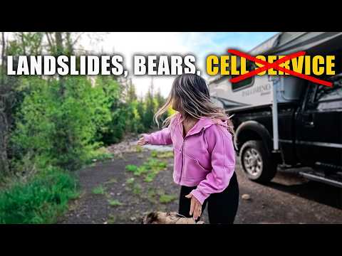 TOO SCARED to camp here | Road trip Colorado to Utah VLOG 314