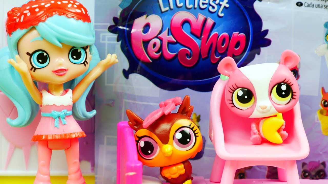 Littlest Pet Shop Bajki Dla Dzieci Shopkins Happy Places & Littlest Pet Shop | Zwierzątka | Bajki dla